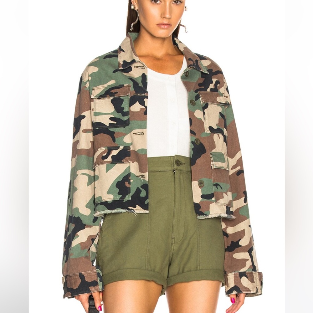 RTA Camo Luna Jacket Woodland 3 Small